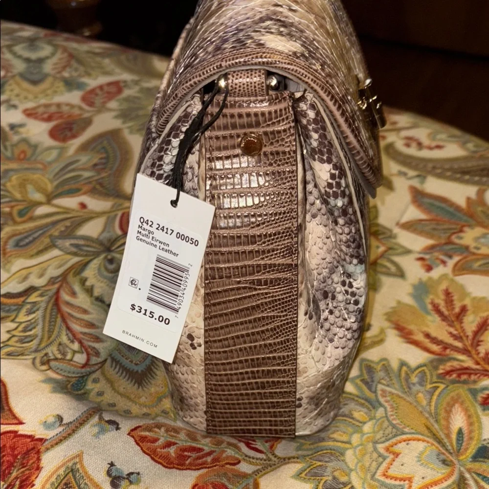 Brahmin Margo Eirwen Leather Crossbody NWT - Picture 3 of 9